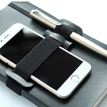 1 шт., эластичный резиновый держатель для канцелярских принадлежностей, аксессуары для хранения, школьная офисная ручка для дневника, удобный держатель, блокнот, кожаный блокнот