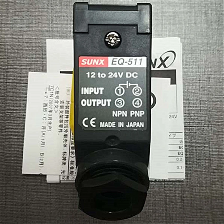 

EQ-511 Reflective Photoelectric Sensor with Range Setting Warranty For Two Year