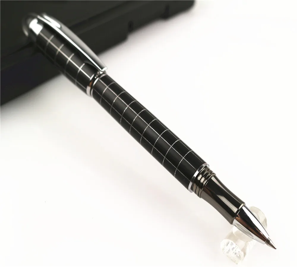 BAOER 79 черная клетчатая Ручка-роллер Wenyin деловая офисная ручка для письма