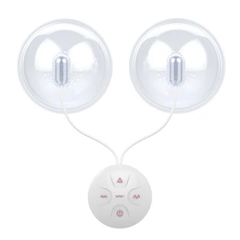 Leten Hands Free Electric Breast Pump Bra Stimulator Massager Tongue Lick Nipple Suction Cups Sucker Vibrator Sex Toy for Woman 3