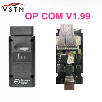 

2018 Newest OPCOM V1.99 OP COM 1.99 OPCOM V1.95 pic18f458 A+ quality OP-COM For Opel Diagnostic-tool OP COM with real pic18f458