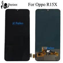 Протестированный черный 6,4 дюйма для Oppo R15x PBCM10 PBCT10/для Oppo K1 PBCM30 ЖК-дисплей кодирующий преобразователь сенсорного экрана в сборе