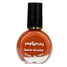 00E 1 шт. оранжевый дизайн ногтей шаблон штамп штамповка живопись лак для ногтей маникюр Дизайн Горячая Мода Jun30 MG