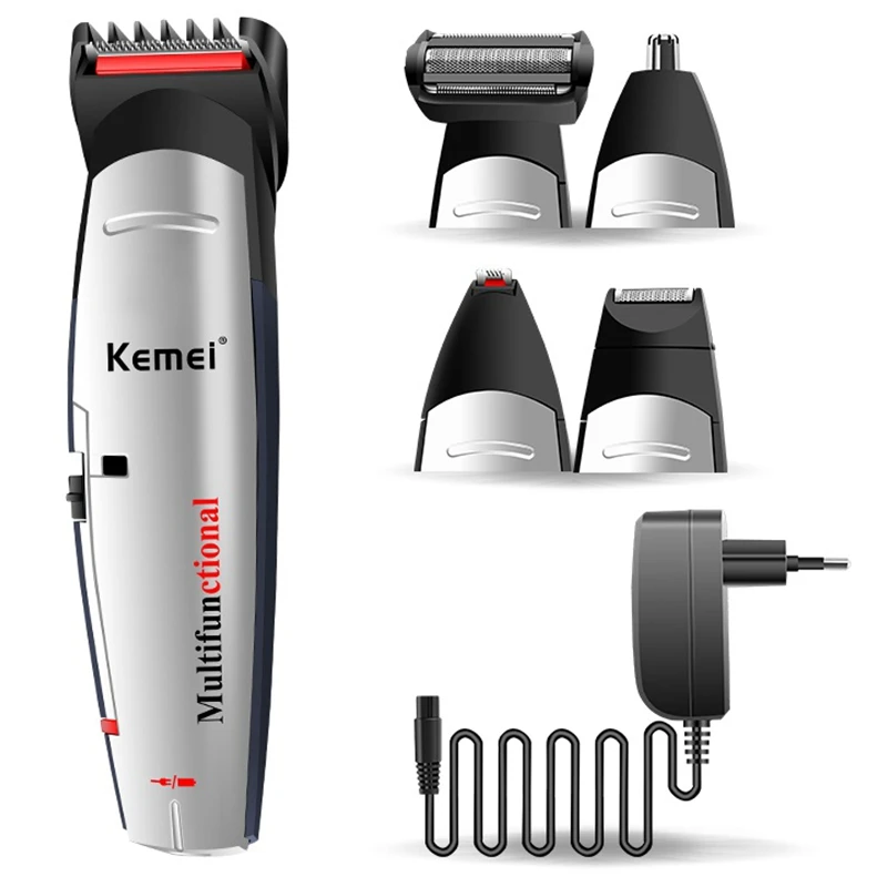 

5in1 Grooming Kit hair trimmer beard body groomer kit clipper for men trimer face nose ear shaving electric cutting machine