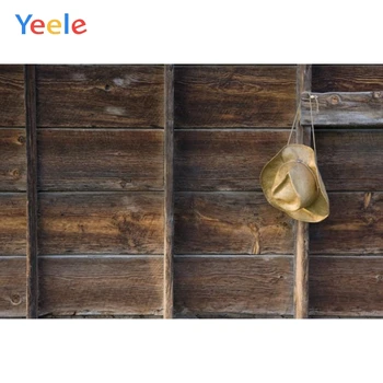 

Yeele Wooden Board Hat US West Cowboy Backdrops Children Portrait Photography Backdrop Photographic Background Photo Studio