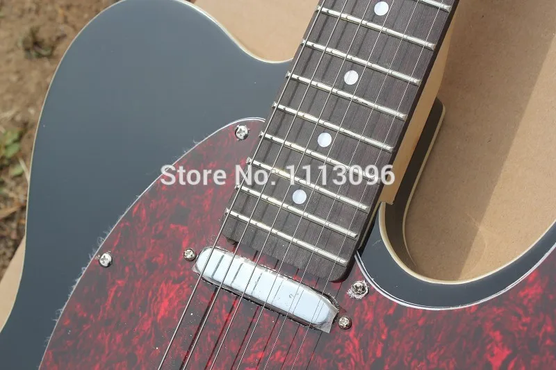 Electric guitar wholsale electric guitar TL guitarra/maple neck oem black color electric guitar/guitar in china
