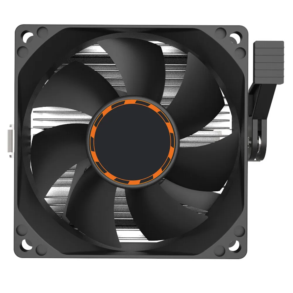 

2019 DC 12V 2200 RPM CPU Fan PC Computer Cooling Cooler Fan Heatsink 7 Blade For AMD Athlon64 Black