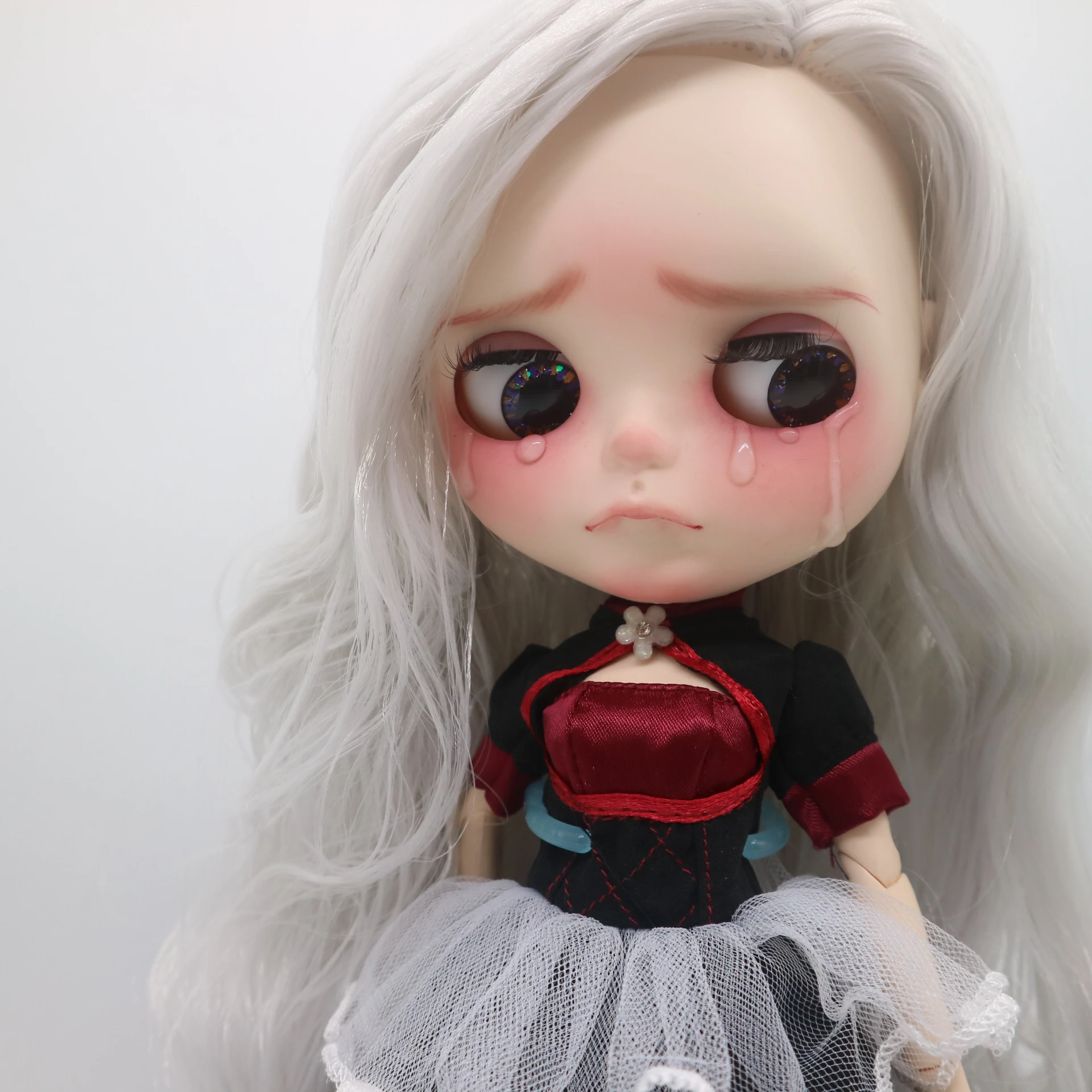 sad girl doll