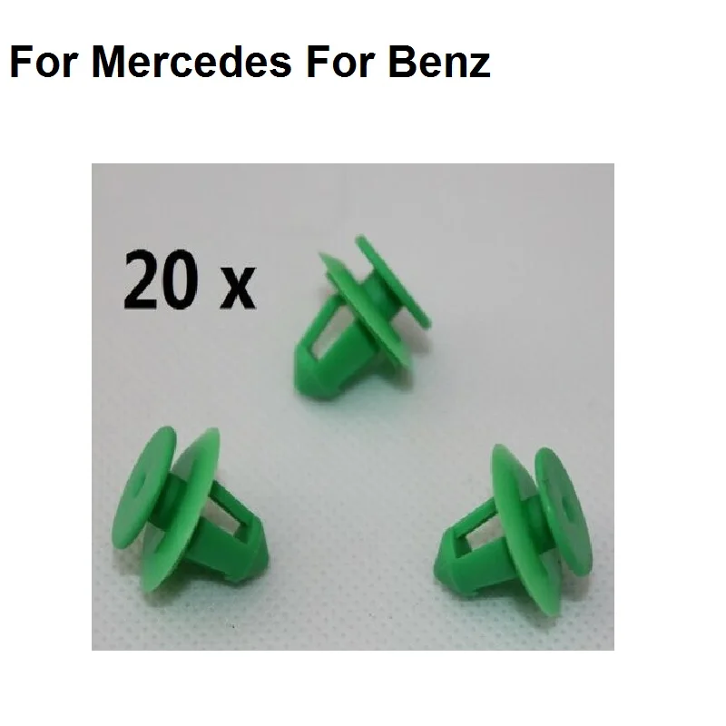 

20x Для Mercedes Benz Push-Тип нейлон Фиксатор Зажим заклепка дверная отделка