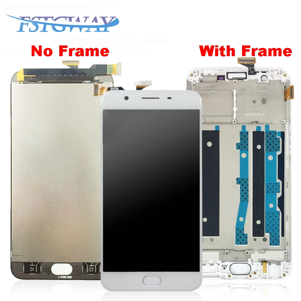 

FSTGWAY For OPPO f1s A59 A1601 LCD Display +Touch Screen With Frame Assembly LCD Digitizer+Free Tools