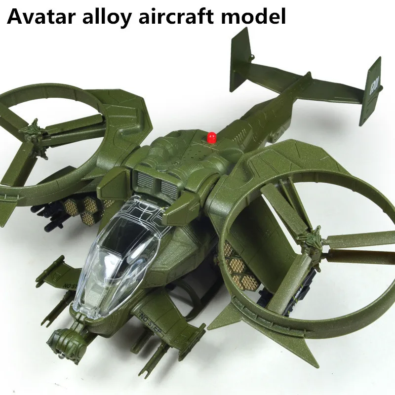 Avatar Scorpion helicopter model, collection model alloy Airplane model