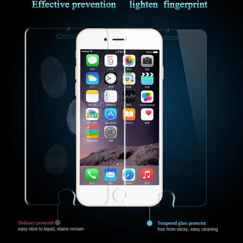 Нано-Arc 0 3 мм 2.5D премиум класса закаленное стекло для iPhone 7 экран протектор