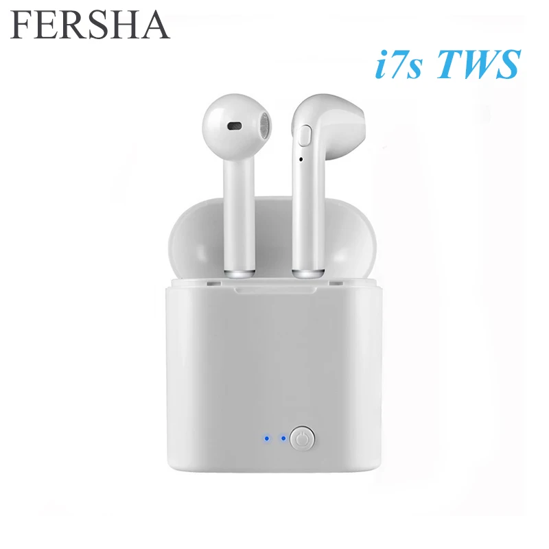 

FERSHA I7s TWS Bluetooth wireless headset stereophone With charger Full Bluetooth for tablets and smartphone headsets