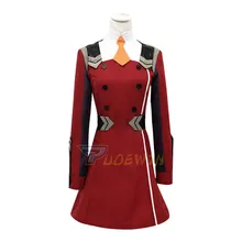 Anime DARLING in the FRANXX 02 Zero Two Cosplay Costume Uniform Suit Outfit Cosplay Anime DARLING in the FRANXX 02 Zero Two Cosplay Costume Uniform Suit Outfit Cosplay