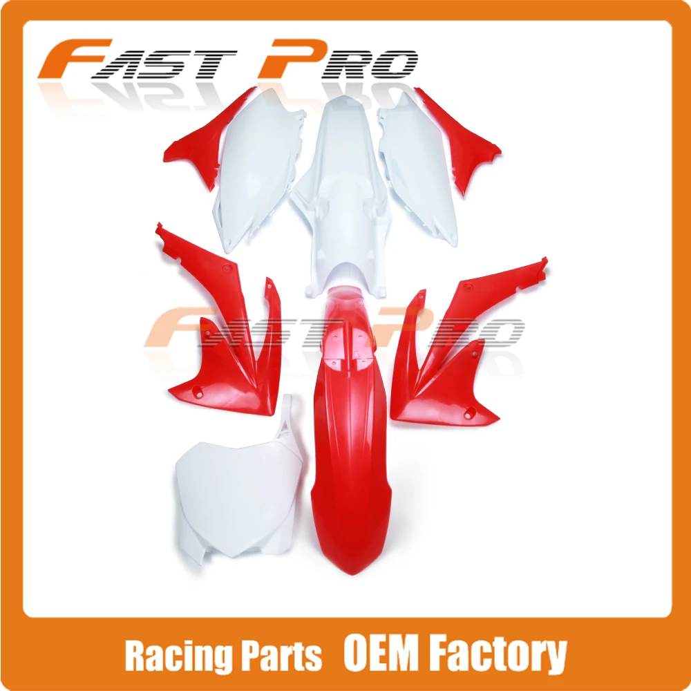 Complete Body Plastics Kits For CRF250R 10 13 CRF450R 09 12 CRF Dirt