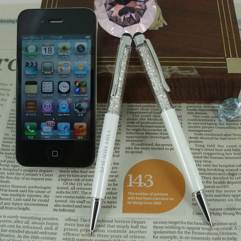 ACMECN 2 в 1 универсальная ручка с шариковой ручкой емкостный сенсорный экран для iPhone Все умное устройство с сенсорным экраном
