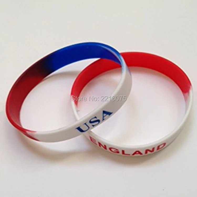 300 шт. силиконовые браслеты в английском стиле|silicone bracelet|bracelet free shippingworld bracelet |
