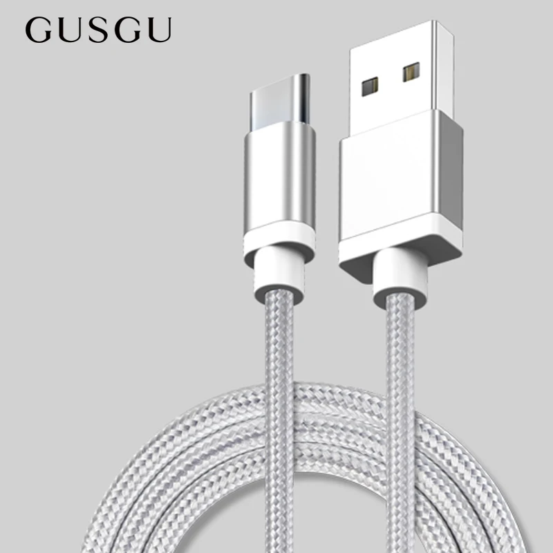 Зарядный кабель GUSGU USB Type c для Samsung S9/Note 8/Xiaomi Mi max/3/mi8/Huawei P20 Pro/Mate 20 Lite|Кабели