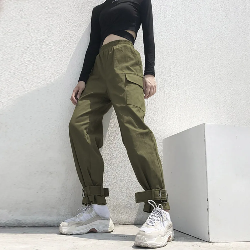 Women Thin Cotton Linen Loose Trousers Casual Retro