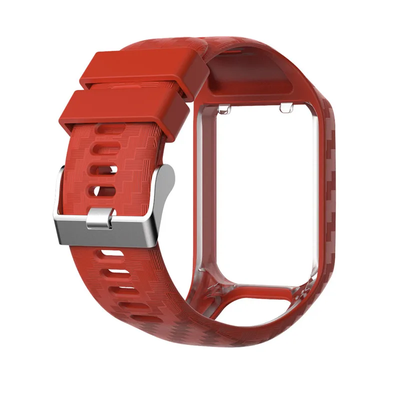 Новые силиконовые сменные наручные часы ремешок для TomTom Runner 2 3 Spark 3 gps спортивные часы ремешок для Tom 2 3 серии