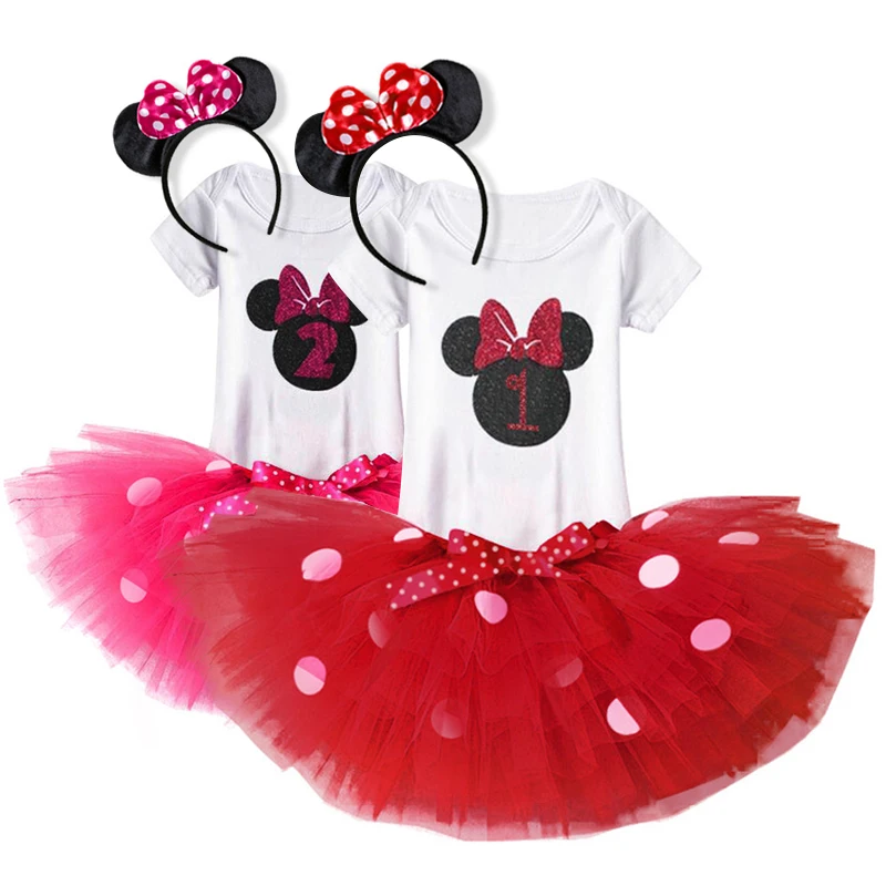 

New Born Kids Baby Girls Beautiful Flower Dress Princess Mini Tutu Dress First 1st Birthday Outfits Toddler Girl Dress 1 year