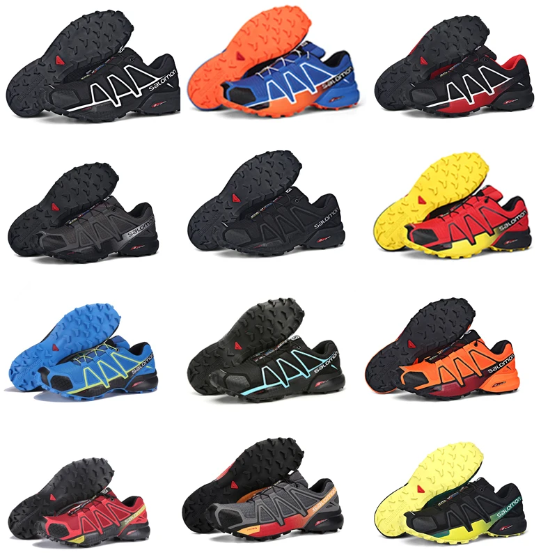 

Original Salomon Speed Cross 4 CS mens running shoes Brand Sneakers Men Athletic Sport Shoes SPEEDCROSS Tennis Shoes Best