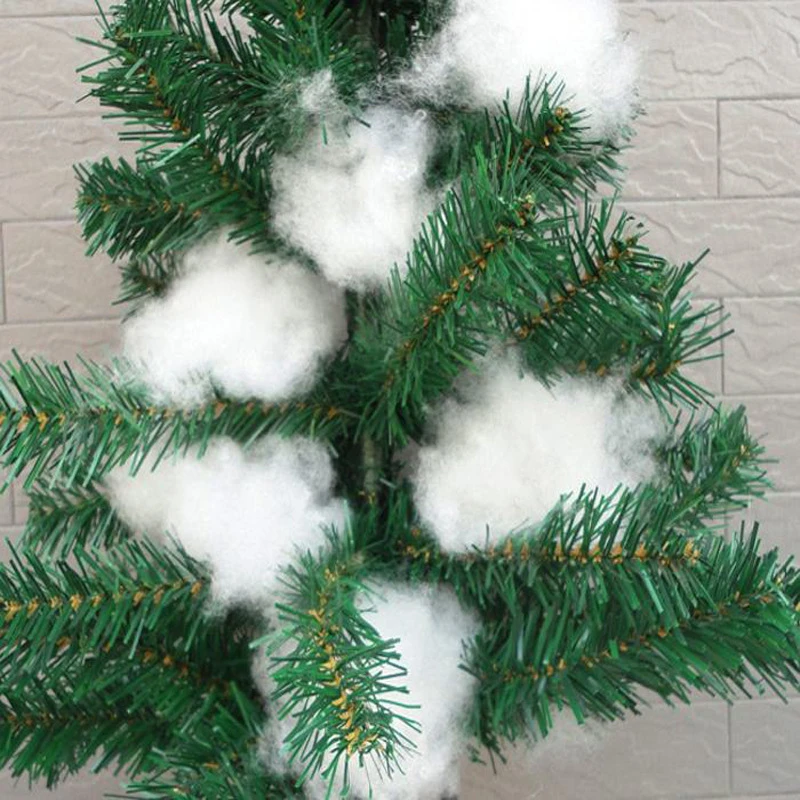 200g Christmas Snowflake Artificial Snow Cotton Christmas Tree