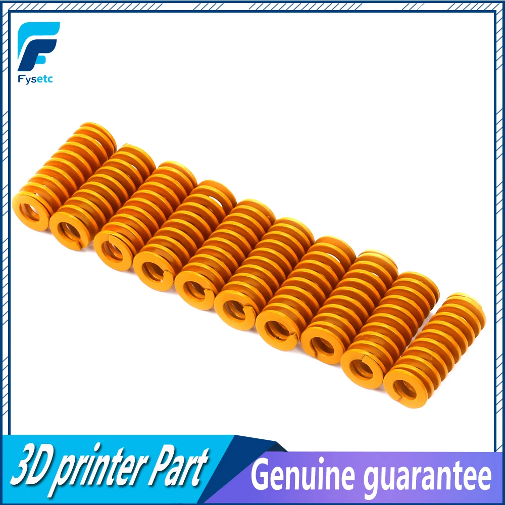 

10pcs 3D Printer Parts Spring Imported Length 23mm OD 8mm ID 4mm For Heated bed CR-10 CR-10Mini CR-10S Series 3D Printer