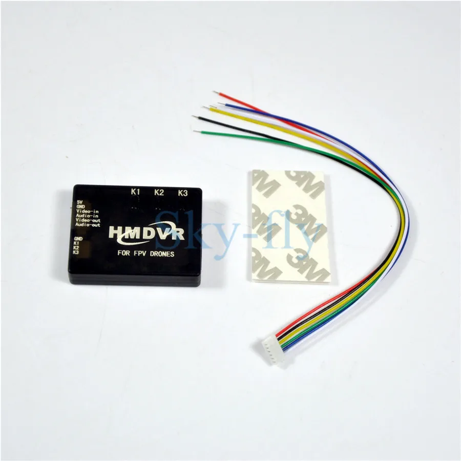 Sky fly HMDVR Mini DVR 30fps Аудио видеорегистратор для FPV гоночного мультикоптера