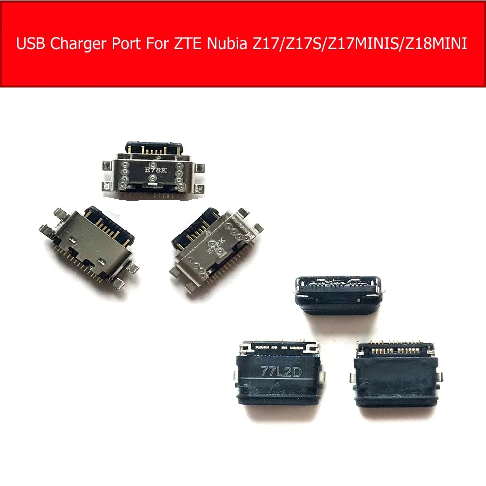USB порт зарядного устройства для zte Nubia Z17 NX563J NX591J зарядный разъем док-станция для Nubia Z17minis NA589J Z17s NX595J NX609J Z18mini NX611J