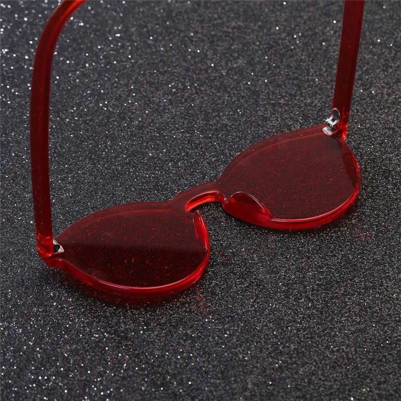 Women Summer Fashion Cat Eye Shades Sunglasses Integrated UV Candy Colored Casual Daily Glasses #4F09 (22)