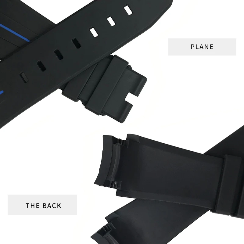 20mm 21mm Rubber Silicone Watch Strap New Fashion Sport Watchband Special for Daytona Submariner DEEPSEA GMT Watch Accessories