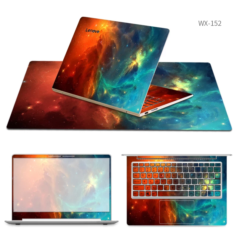 

Laptop Stickers with Same Style Mouse Pad Skin for Lenovo s1 yoga/M5400/K21 80/FLEX 3 1130/V110/yoga 5 pro/Z70 80/Flex 2 Cases