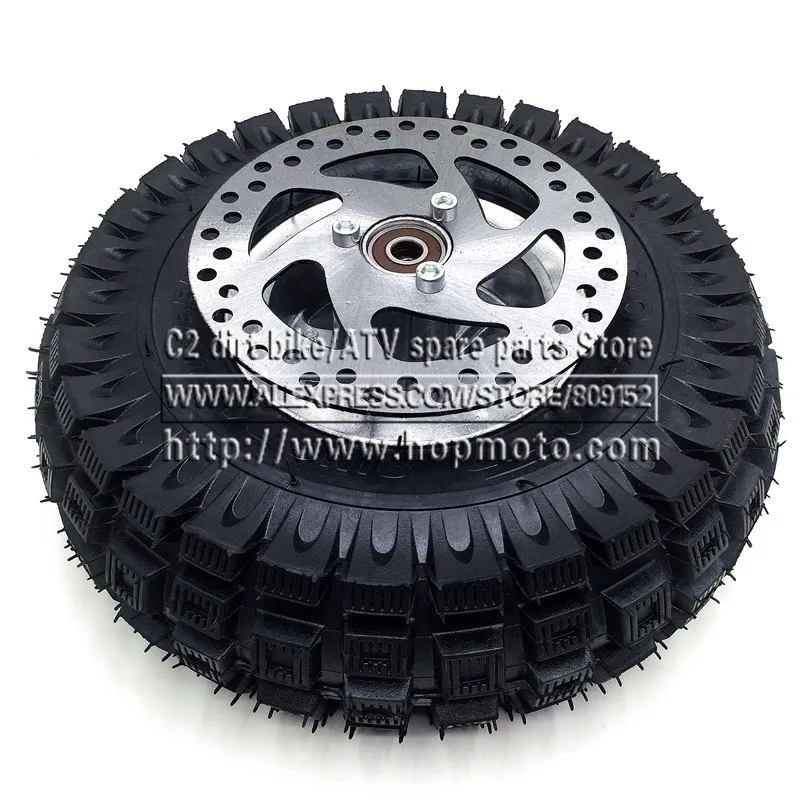 3.00 4 Electric Scooter Front Wheel tyre Alloy Rim hub and inner tube ...