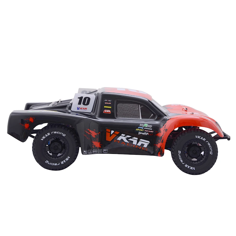 VKAR RACING 61101 SCTX10 V2 1:10 4WD RC Внедорожник короткий ход грузовик 80 км/ч супер быстрая скорость 60A бесщеточный ESC