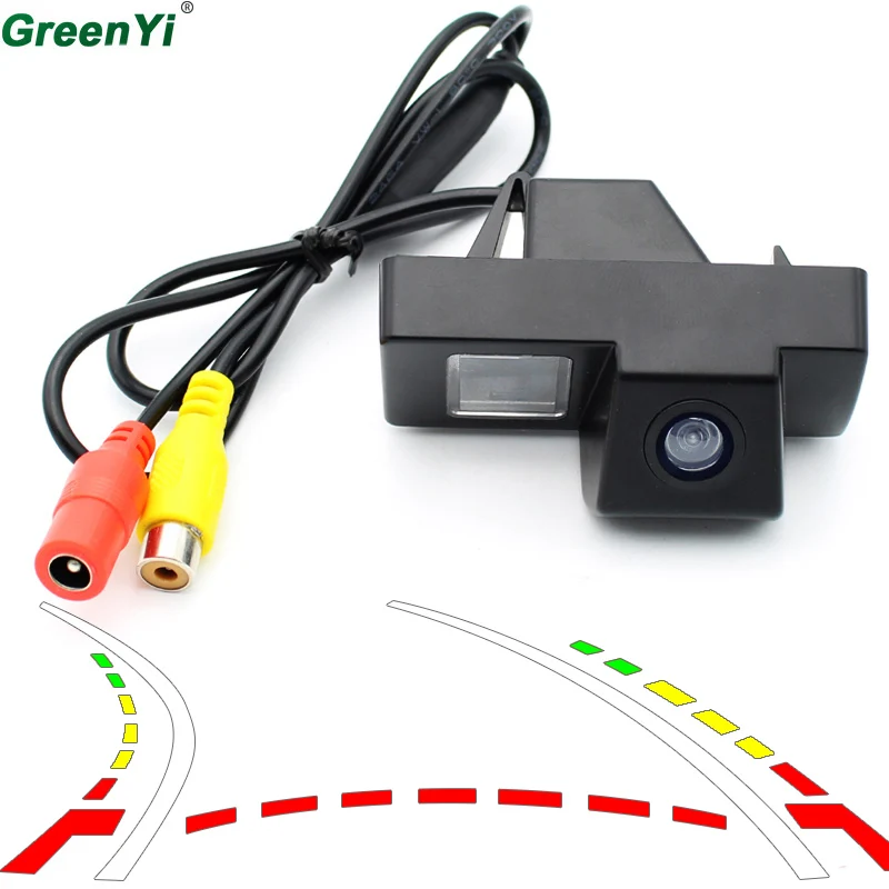 

GreenYi Waterproof Reversing Trajectory Tracks CCD Rearview Camera For Toyota Land Cruiser 100 / Prado 120 Reverse Camera