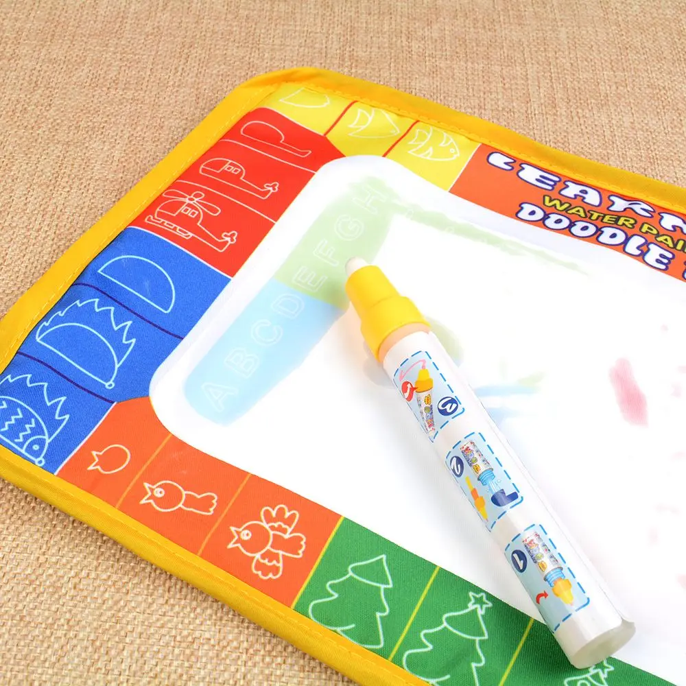 Новая Вода, рисование, живопись, пишущий подкладочный коврик+ волшебная ручка для детей Детские игрушки Подарки Канцелярский набор