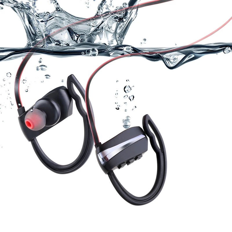 Спортивные наушники IPX7 водонепроницаемые беспроводные Bluetooth стерео гарнитура mp3