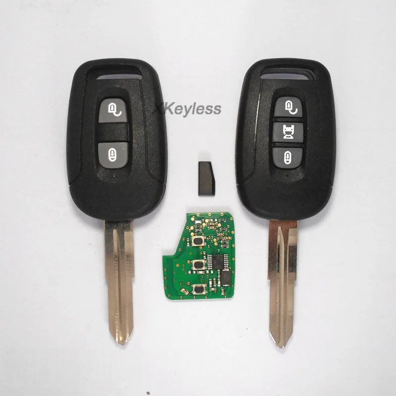 

for Chevrolet Captiva 2-3 button fob remote key control 433mhz with ID46 chip