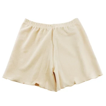 

Ladies Casual Skirt Pants Anti-lighting Small Curling Leggings Stretch Ultra-thin Solid Color