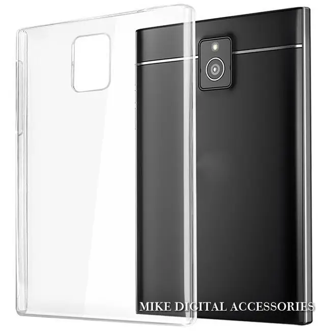 

For Blackberry Passport Q30 New High Quality Hard Plastic Crystal Clear Luxury Case Back Cover