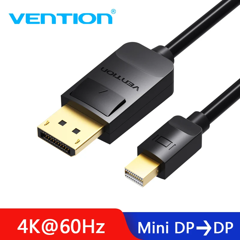 Кабель Thunderbolt Mini displayport к Displayport Vention адаптер DP компьютерный ТВ конвертер для Macbook Pro Air|Кабели VGA| |