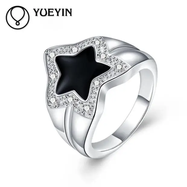 Женское серебряное кольцо с фианитом обручальное Размеры 7 8|brand rings for women|rings womenring