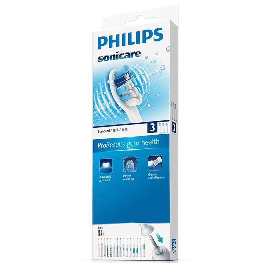 Philips головка электрической зубной щетки HX9033/05 3 Pack подходит для HX6730 HX6761 HX6711 HX3226 HX6616