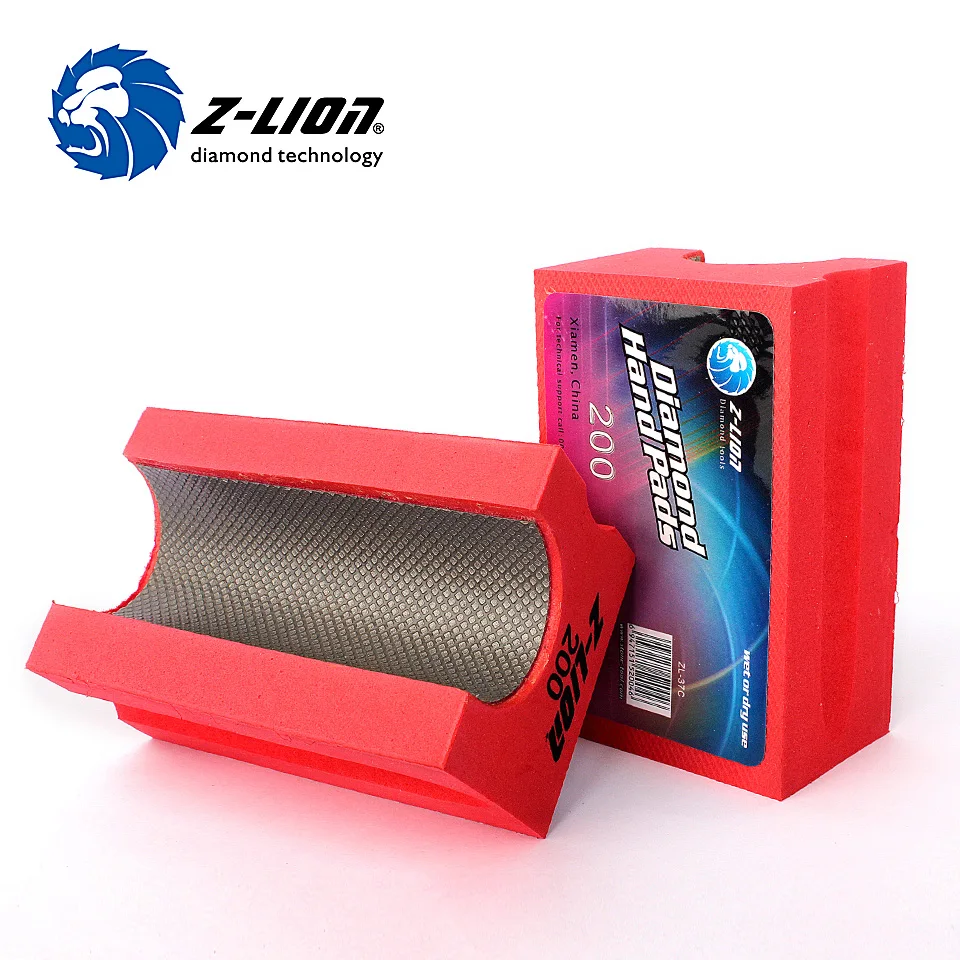 Z LION V30 Diamond Grinding Pad Electroplated Diamond Hand Pads Ceramic