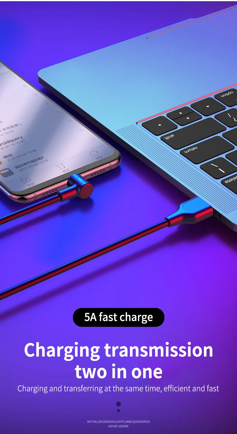 5А Быстрый usb type-C кабель для huawei P20 Lite Быстрая зарядка быстрое зарядное устройство USB C кабель для Xiaomi samsung S10 S9 мобильный телефон