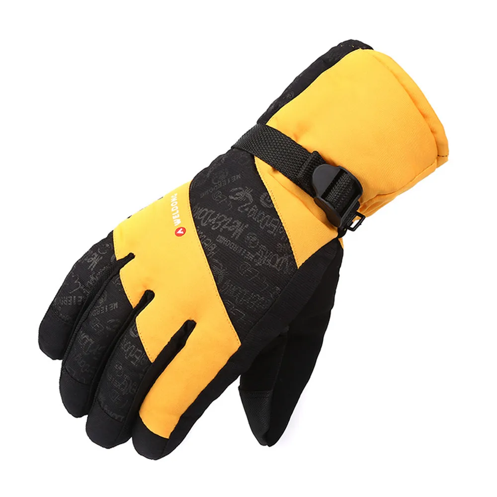 REVIT перчатки для верховой езды черные мотоциклетные велосипедные кожаные длинные перчатки# H3 - Цвет: Цвет: желтый
