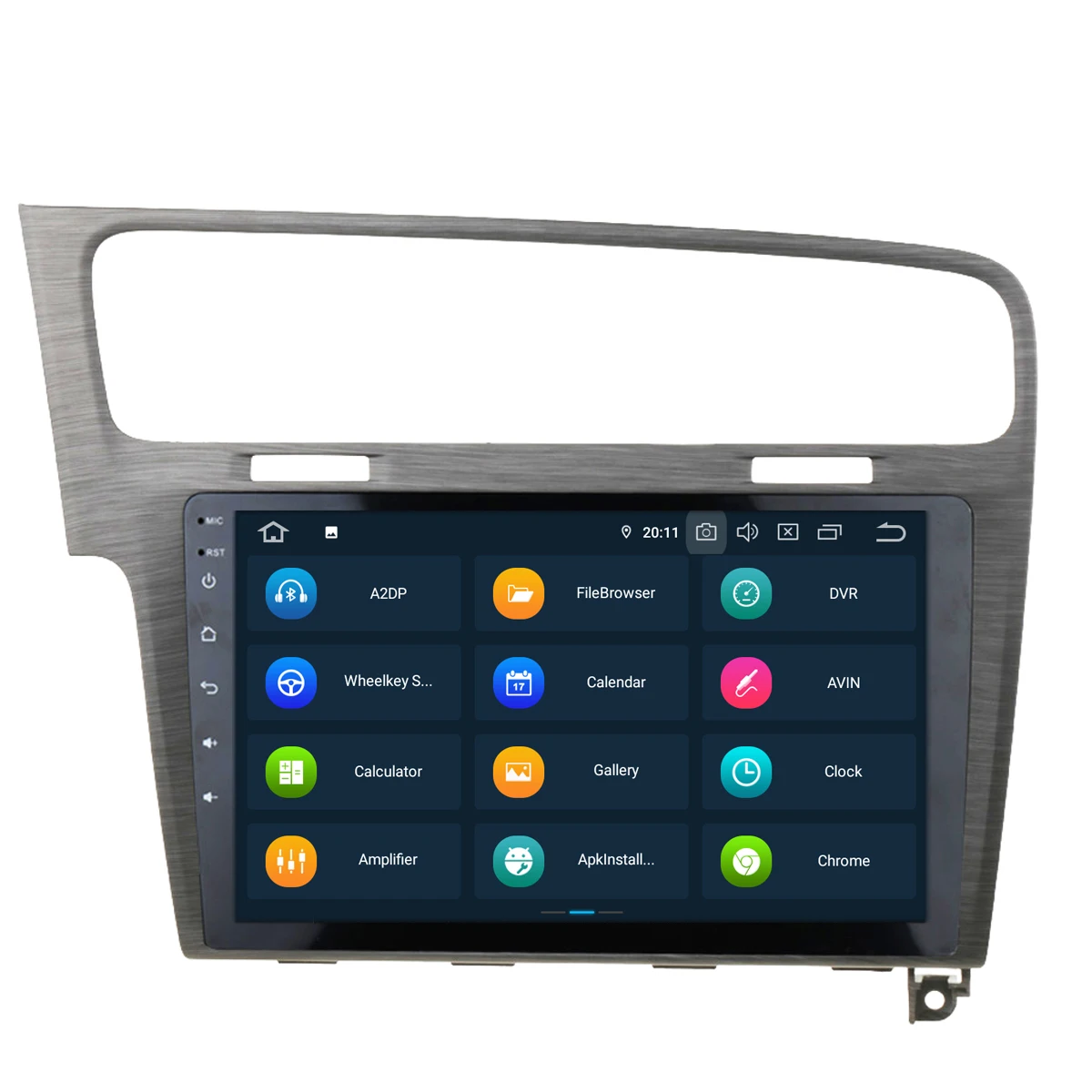 Perfect COIKA 10.1" Android 9.0 System PX6 CPU Car GPS Radio For Volkswagen GOLF 7 Multimedia Player WIFI 4+64G RAM DSP IPS Touch Screen 2