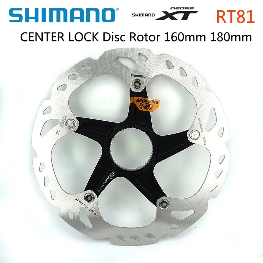 Shimano DEORE XT SM RT81 гидравлический дисковый тормозной ротор Центральный замок горный