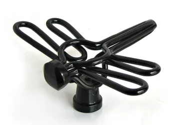 

Creative Dragonfly Knobs Cabinet Drawer Pulls Black Handles 78mm